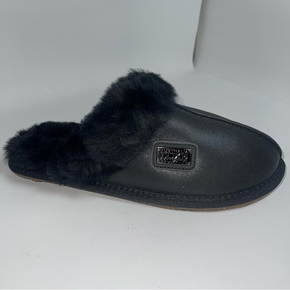 AUSTRALIA LUXE COLLECTIVE | CLOSED MULE SATIN BLACK | X-SMALL